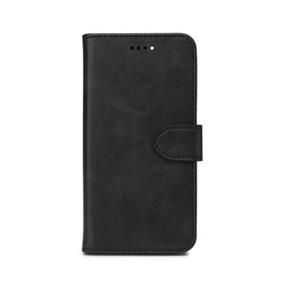 eSTUFF WALES iPhone 15 Wallet Cover. Black. Material: 100% plastic