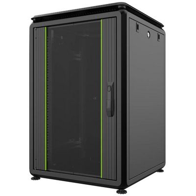 Lanview 19" 16U Rack Cabinet 600 x  600 x 897mm Data Line - Black