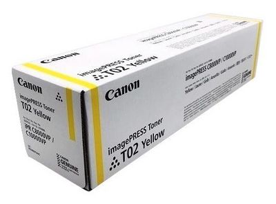 Canon Toner T02 8532B001 Gelb bis zu 43.000 Seiten