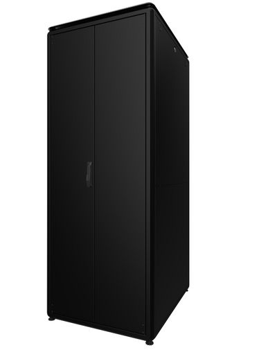 Lanview 19" 42U Rack Cabinet 800 x 1000 x 2053mm Data Line - Black - Unassembled