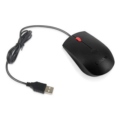 Lenovo Optisk Kablet Sort