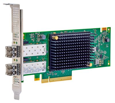 LENOVO ISG ThinkSystem Emulex LPe36002 64Gb 2-port PCIe Fibre Channel Adapter