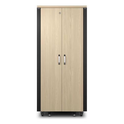 APC NetShelter Soundproof Server Rack 32U 230V 1666H x 750W x 1134D mm Maple