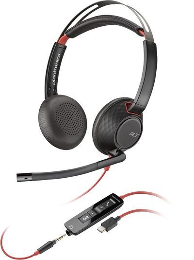 HP Blackwire C5220 USB-C Headset +Inline Cable