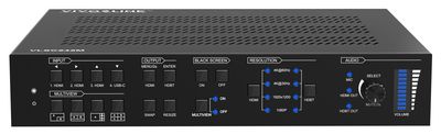 Vivolink HDBaseT 3.0 18G 4X2 seamless KVM switcher w/ Multiview, HDBaseT receiver included