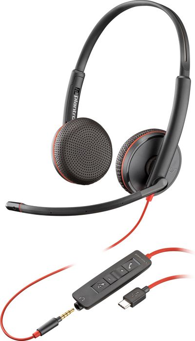 HP Blackwire C3225 Stereo USB-C  Headset