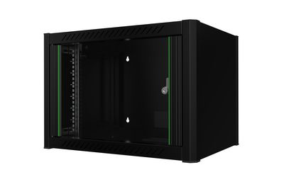 Lanview 19" 6U Rack Wall Mount 600 x  450 x 380mm - Black