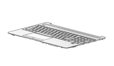 HP SPS-TOP COVER ASV W/KB AHS BL  FR