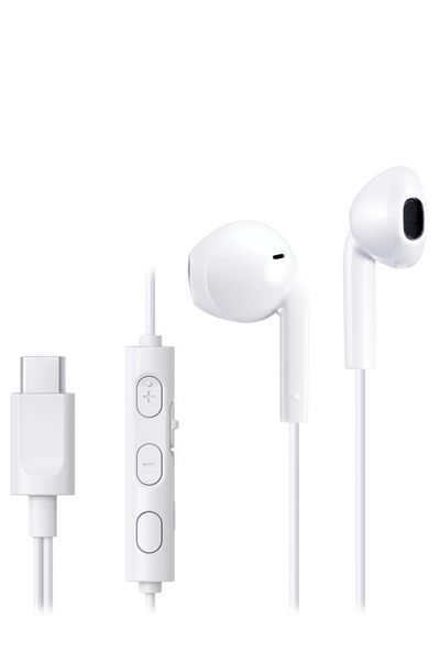 JVC Type C HA-FR17UC In Ear Wired  Headphones White