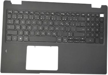 Dell Belgian AZERTY backlit keyboard with palmrest