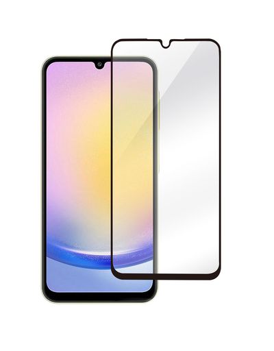 eSTUFF Samsung Galaxy A25 Screen Protector. Full Cover Tempered Glass. Titan Shield