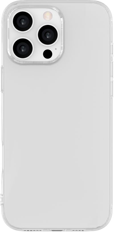 eSTUFF INFINITE (GRS) VIENNA iPhone  16 Pro Clear Cover. Material:  100% recycled TPU