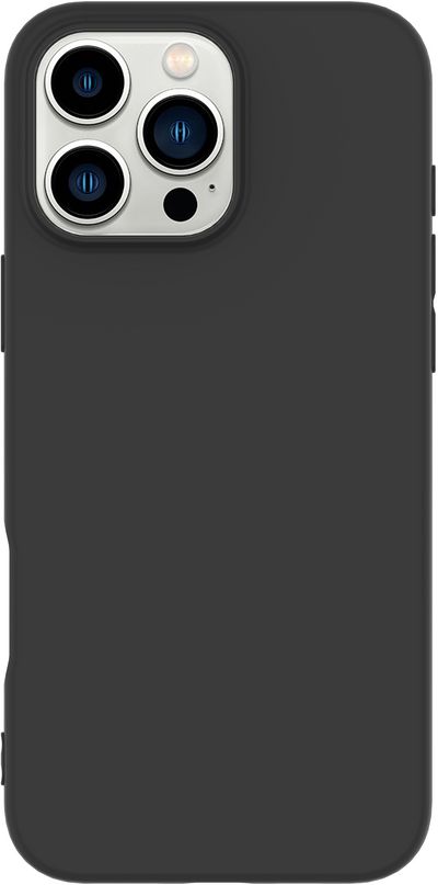 eSTUFF INFINITE (GRS) VIENNA iPhone  16 Pro Black Cover. Material:  100% recycled TPU
