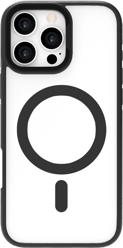 eSTUFF INFINITE (GRS) HELSINKI iPhone 16 Pro Max Black Magnetic Stand Cover. Material: 65% (GRS) recycled PC and 21% (GRS) recycled