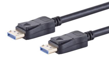 MicroConnect 8K DisplayPort 2.0 Cable 1m  Black MicroConnect 8K  DisplayPort 2.0 Cable 1m Black