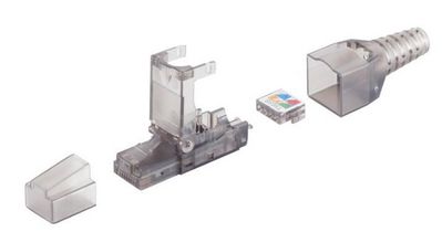 Tool-free RJ45 CAT6A connector