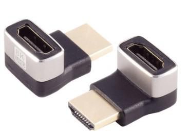 MicroConnect HDMI 8k 90? angeled up F-M 8K  60Hz / 4K 120Hz