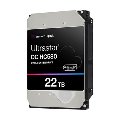 WESTERN DIGITAL ULTRASTAR DC HC580 8,89cm 3,5Zoll 26.1 22TB 512 7200RPM SATA ULTRA 512E TCG NP3