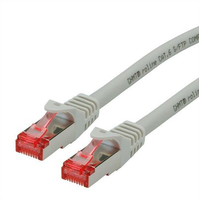 Roline PATCHKABEL KAT6 2,0 M S/FTP,  LSZH, GR?, RJ45 M/SK?RM  HAN:HAN
