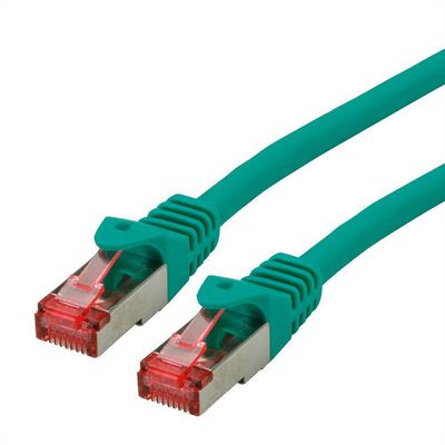 ROLINE Patchkabel Cat.6 S/FTP (PiMF), Component Level, LSOH, grn, 3 m