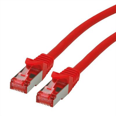 ROLINE Patchkabel Cat.6 S/FTP (PiMF), Component Level, LSOH, rot, 3 m