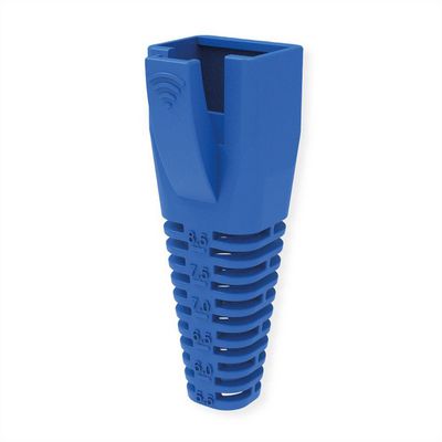 ROLINE Knickschutztulle fur RJ-45 10 Stck blau
