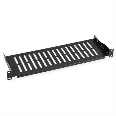 19-Geräteträger 485 x 150mm max. 10 kg schwarz