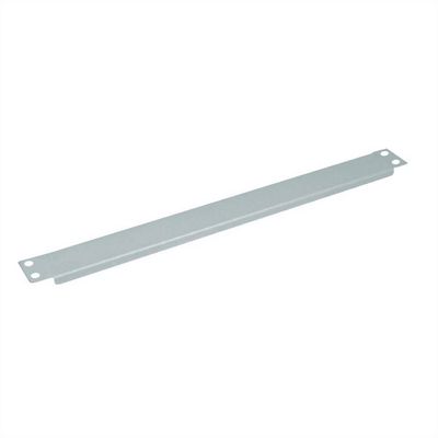 48,26cm 19Zoll-Blindplatte 1 HE grau