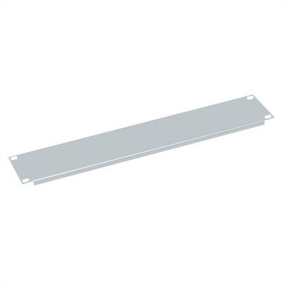 48,26cm 19Zoll-Blindplatte 2 HE grau