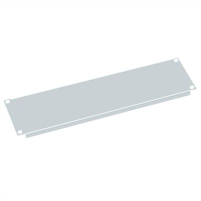 48,26cm 19Zoll-Blindplatte 3 HE grau