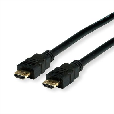 VALUE 4K HDMI Ultra HD Kabel mit Ethernet, ST/ST, schwarz, 5 m