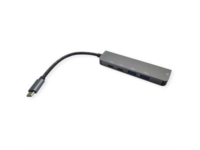 USB Typ C Dockingstation HDMI 4K60 3x USB3.2 Gen1 1x C + 2x A 1x PD