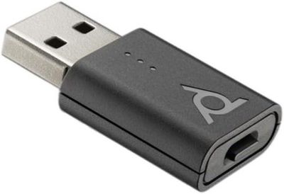HP POLY Savi D400 UC Microsoft  Teams Certified DECT  1880-1900 MHz Dongle