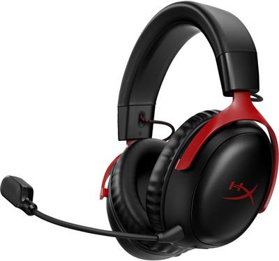 HP Hyperx Cloud Iii Wireless - Gaming Headset Wired & Wireless Head-Band Usb Type-A Black, Red