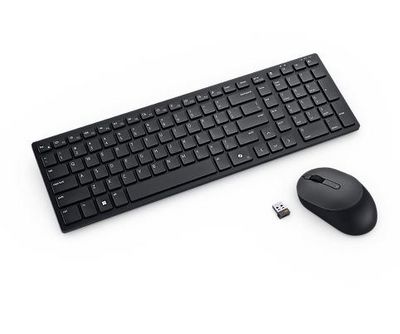 DELL Silent Keyboard and Mouse KM555 US International QWERTY