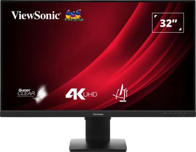 81,3cm/32" (3840x2160) ViewSonic VG3208-4K 16:9 4K VA HDR10 4ms 60Hz 2xHDMI DP Black