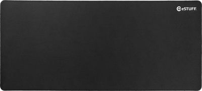 eSTUFF Desk Pad XXL 40x90cm 3mm  rubber base. Smooth surface  cloth with edge stitching 3mm rubber base. Smooth surface cloth with edge