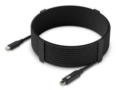 Ubiquiti Braided power and data cable  with a double-sided charge  display. 7M