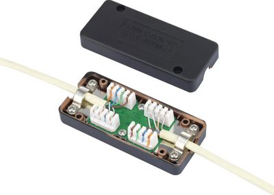 LANVIEW UTP Cat6 Connection Box Coupler RJ45