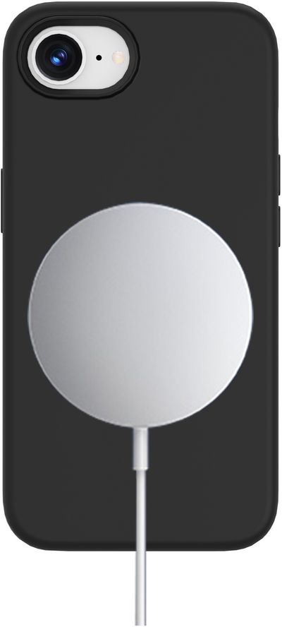 eSTUFF INFINITE (GRS) ROME iPhone  17e/16e Black Magnetic Cover.  Material: 55% (GRS) recycled PC and 26% recycled silicone