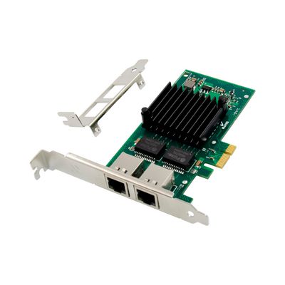 MicroConnect Network Card PCIe x1 I350-T2 Dual- 1GbE RJ45