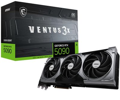 RTX 5090 32GB MSI Ventus 3X OC GDDR7 3 Fan