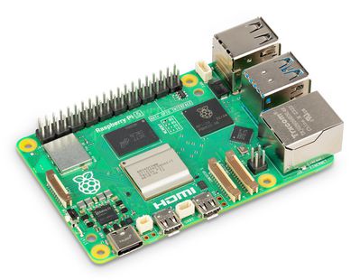 Raspberry Pi Pi 5 Model B - Single-board computer, Broadcom BCM2712, 2.4 GHz RAM 16 GB 802.11a/b/g/n/ac Bluetooth 5.0