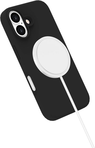 eSTUFF INFINITE (GRS) ROME iPhone 17  Black Magnetic Cover.  Material: 55% (GRS) recycled PC and 26% recycled silicone