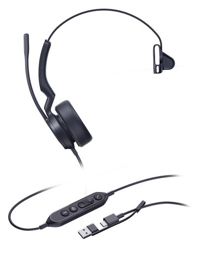 Yealink UH44 Mono Teams USB-C/A  Headset