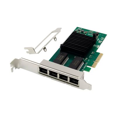 MicroConnect Network Card PCIe x4 I350-T4  Quad-1GbE RJ45