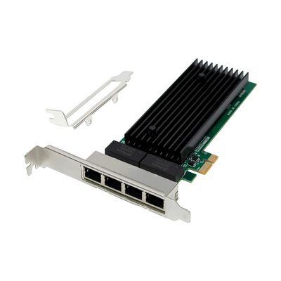 MicroConnect Network Card PCIe x1 Intel  82575 Quad- RJ45
