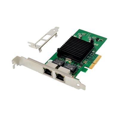 MicroConnect Network Card PCIe x1 Intel  82576 Dual- RJ45