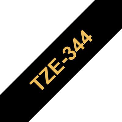 Brother TZe-344 - lamineret bånd - 1 k