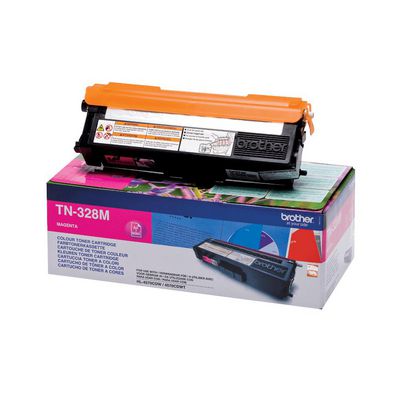 BROTHER TN328M cartridge magenta 6000 pages for HL4570CD and HL4570CDWT